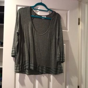 Grey long sleeve size large